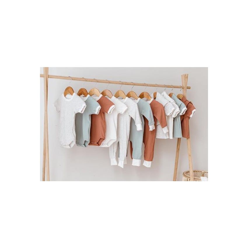 Two Darlings - Strampler Basic Uluru Terracotta