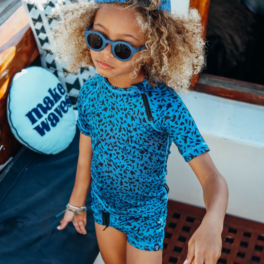 Beach & Bandits - UV Badeshorts Blue Shark