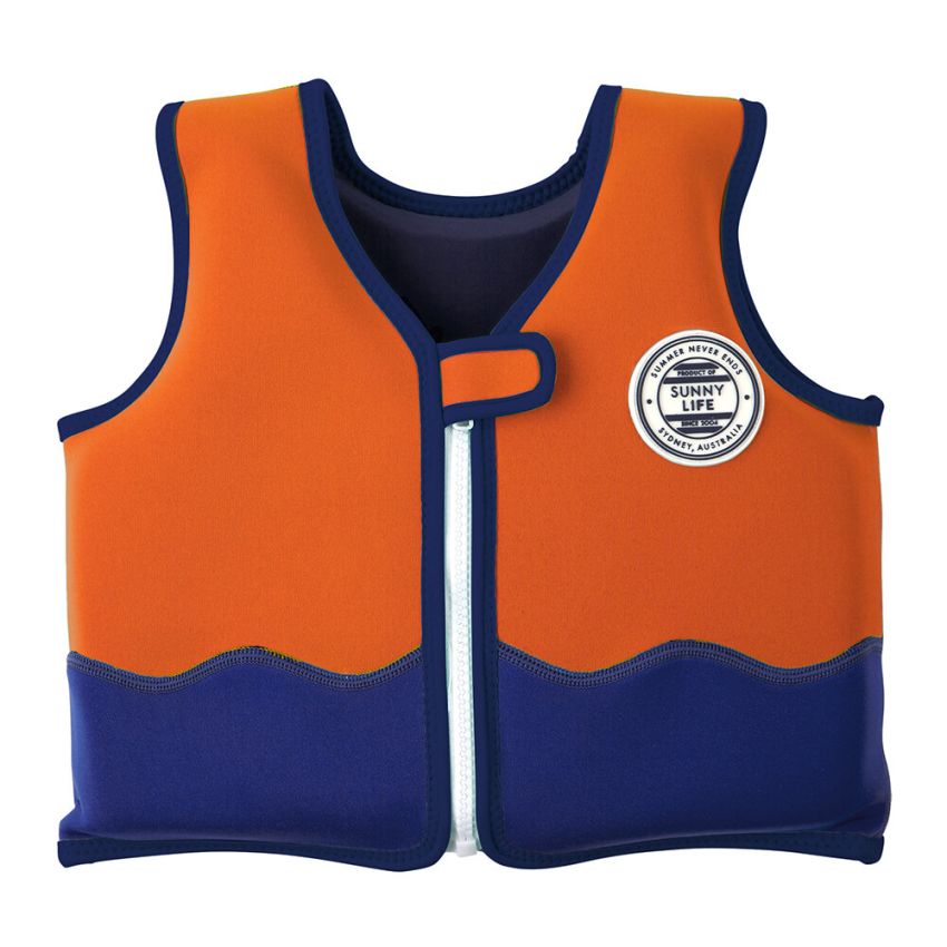 SUNNYLIFE Australia - Schwimmweste Sharky orange