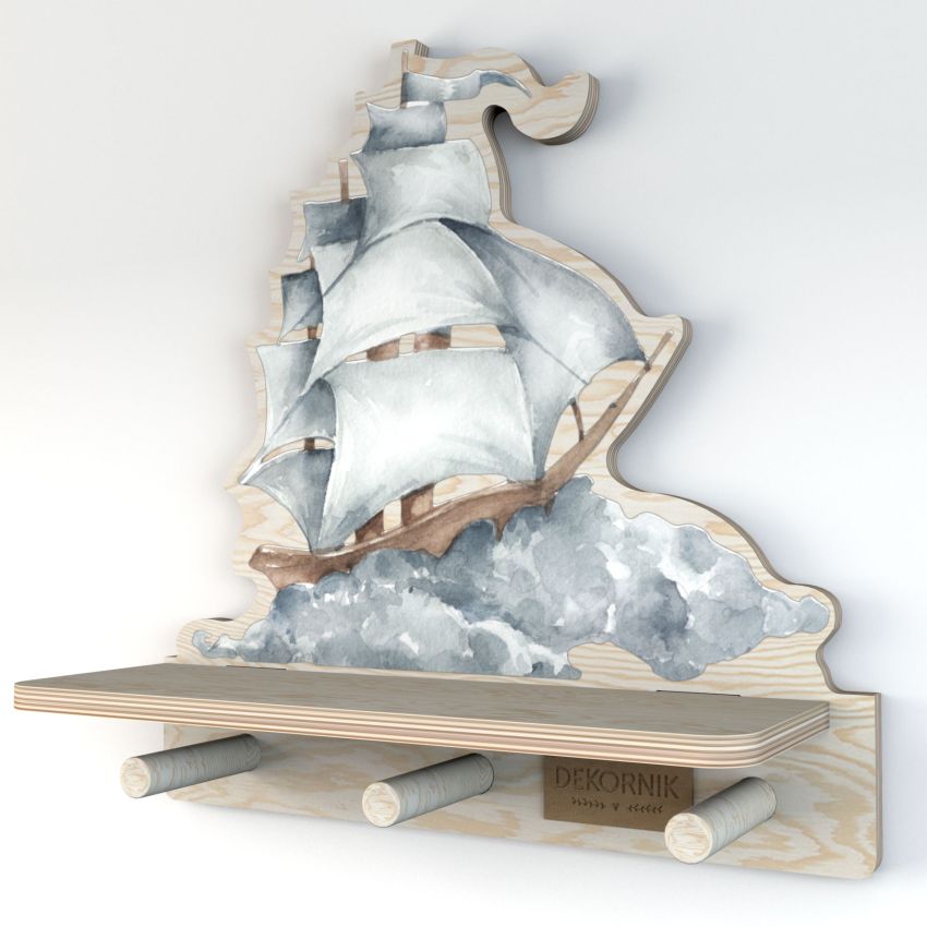 Dekornik - Mini Garderobe Ship