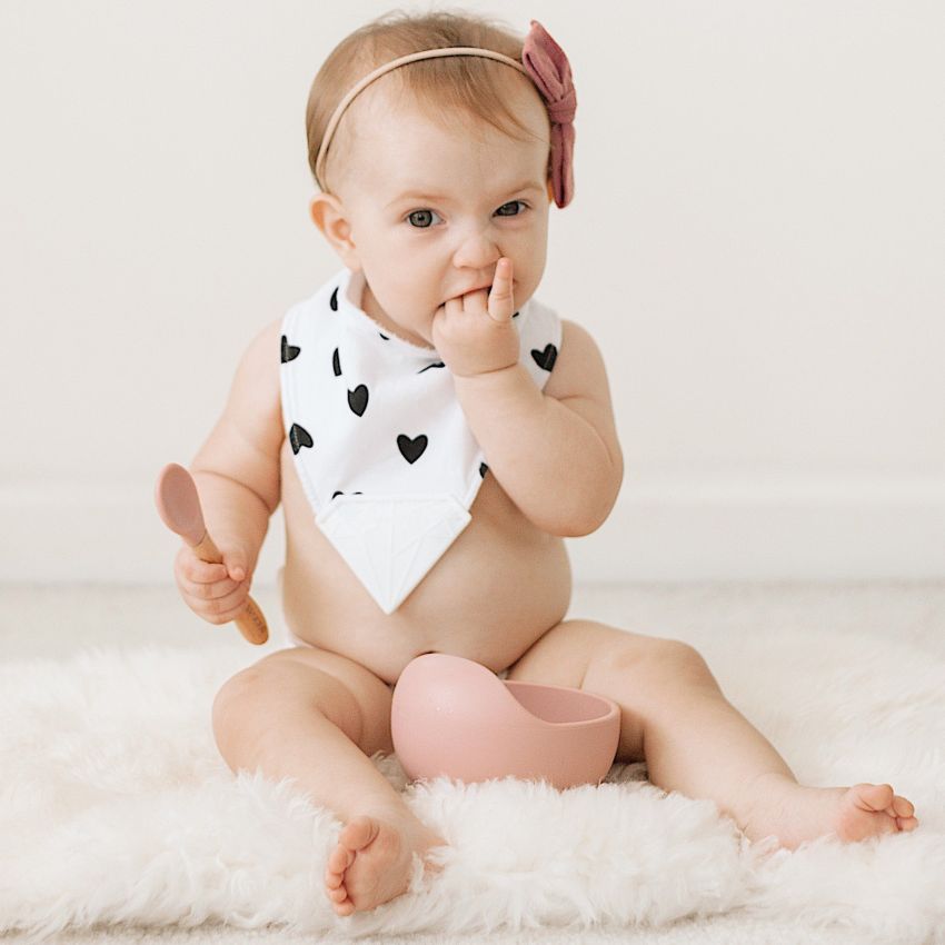 Glitter & Spice - Kau- Lätzchen doppelseitig Tulip