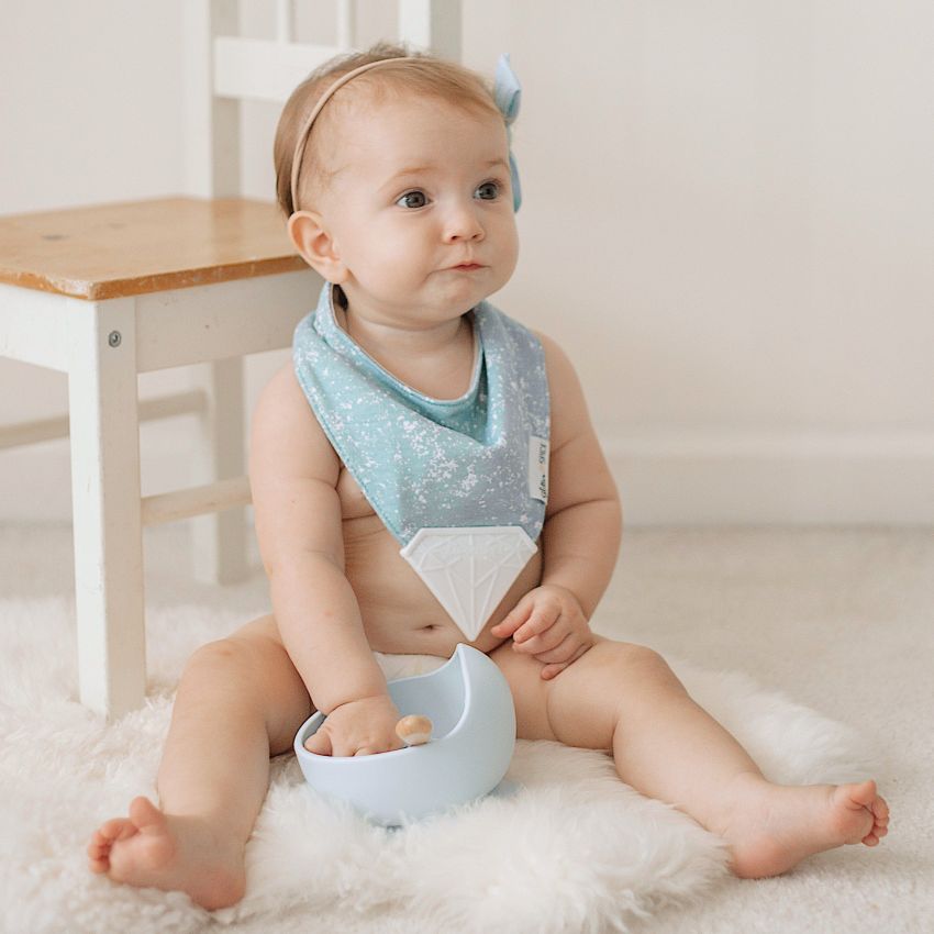 Glitter & Spice - Kau- Lätzchen doppelseitig Tulip