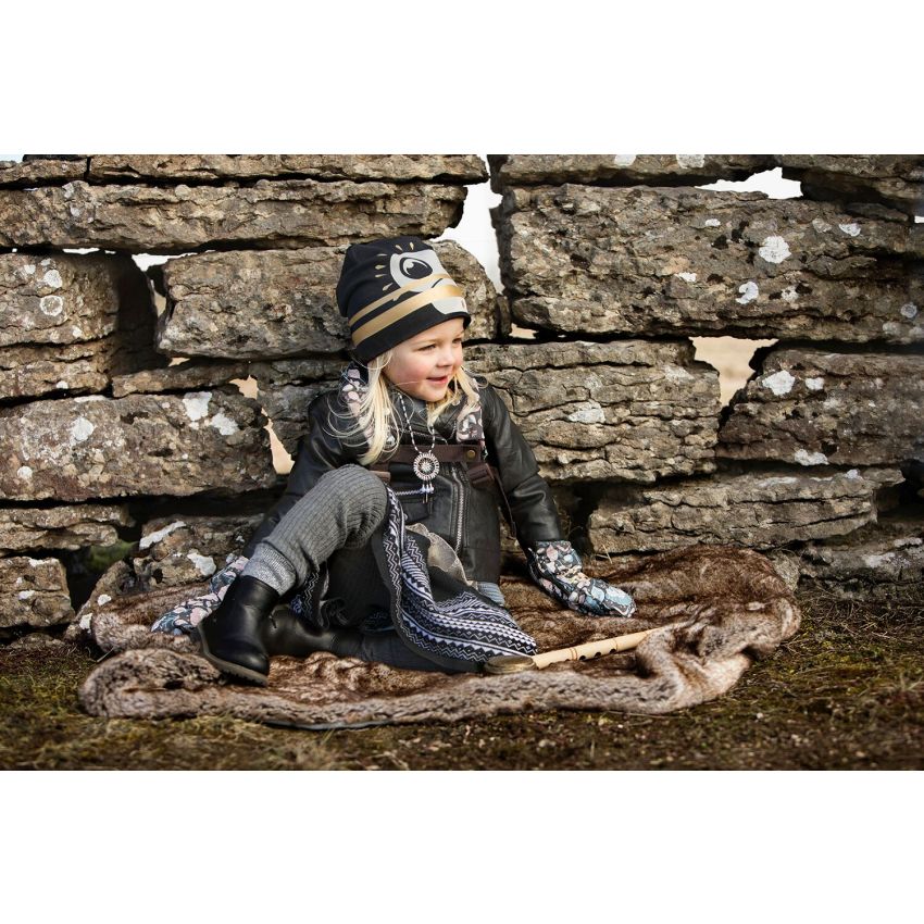 Elodie  - Winter Beanie Gilded Playful Pepe