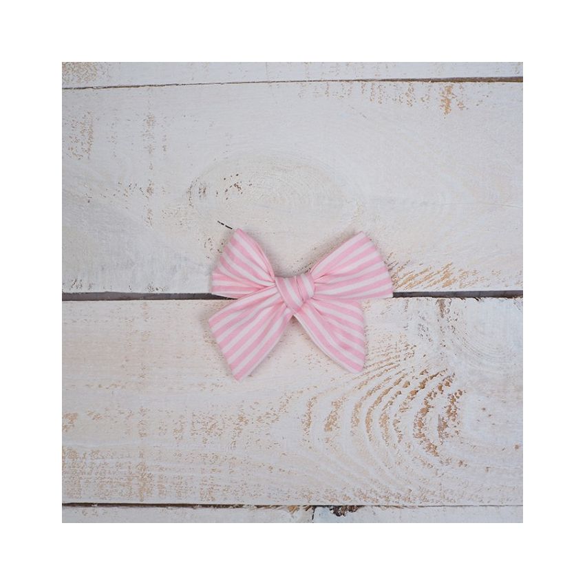 Ul & Ka - Haar Clip Babypink Stripes