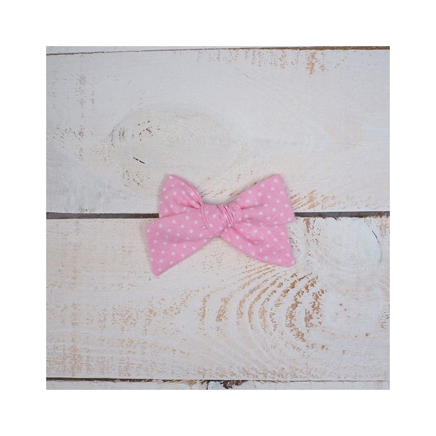 Ul & Ka - Haar Clip Babypink Dots