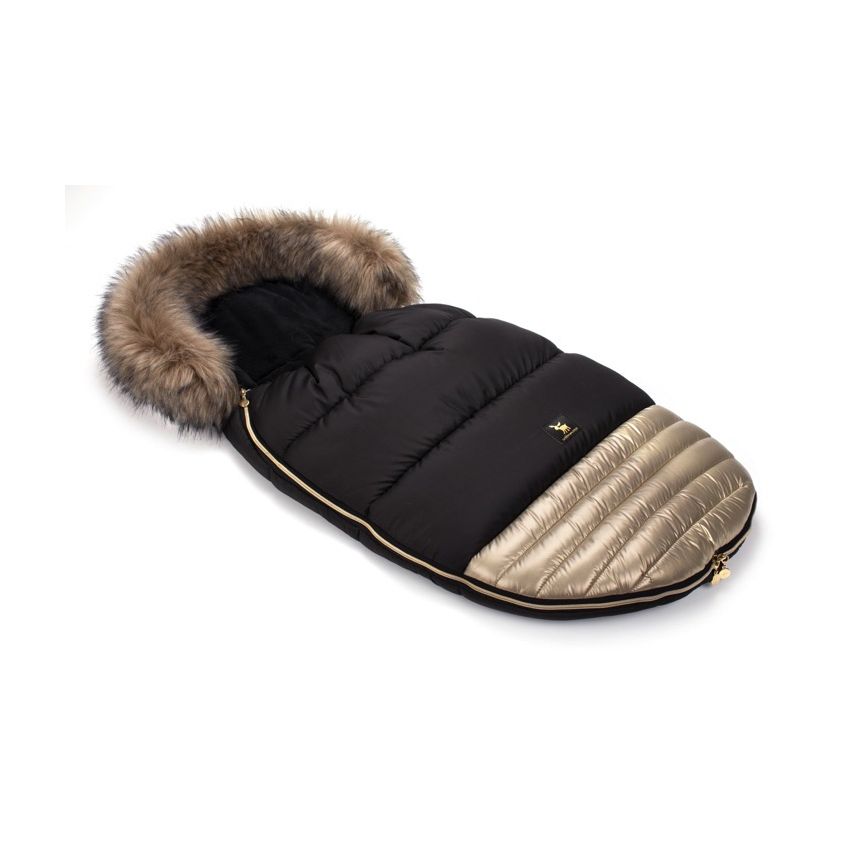 Cottonmoose - Fusssack Luxury Moose Shine Gold