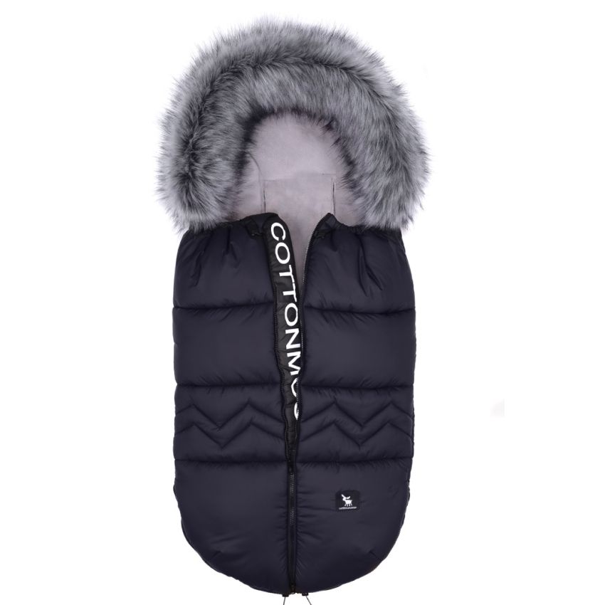 Cottonmoose - Fusssack North Moose Logo Dunkelblau