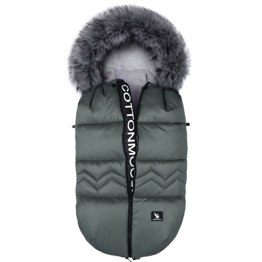 Cottonmoose - Fusssack North Moose Logo Jungle Green Khaki