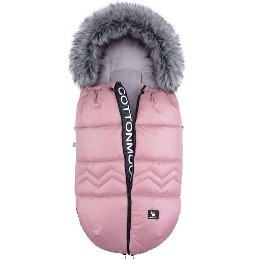 Cottonmoose - Fusssack North Moose Logo Pink