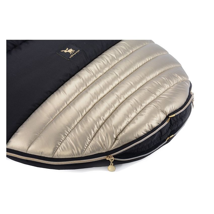 Cottonmoose - Fusssack Luxury Moose Shine Gold