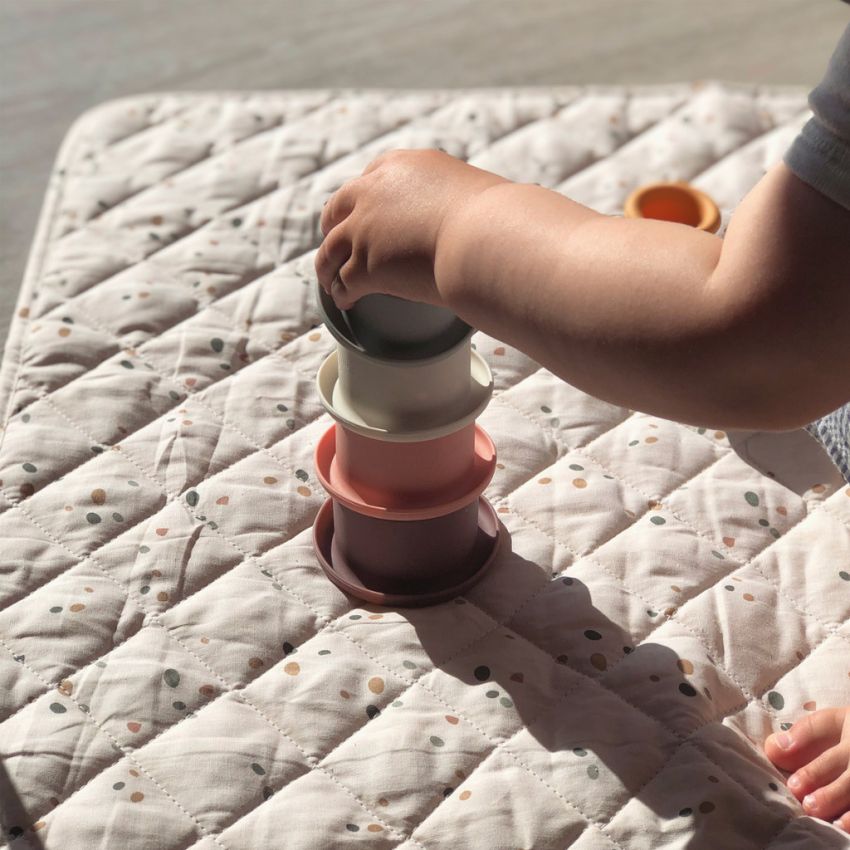 petú petú - Liege- Picknick Decke Punkte