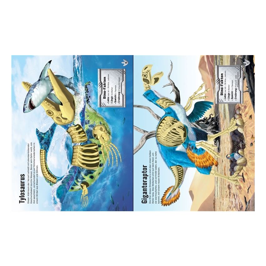 Usborne Verlag - Der große Stickerspaß: Dinosaurier