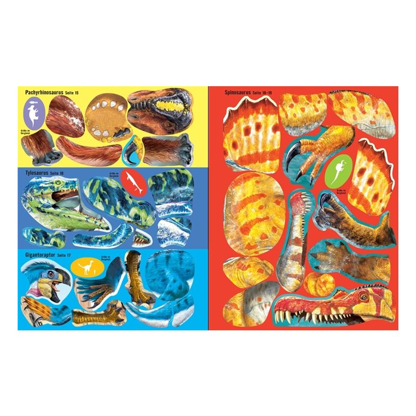 Usborne Verlag - Der große Stickerspaß: Dinosaurier