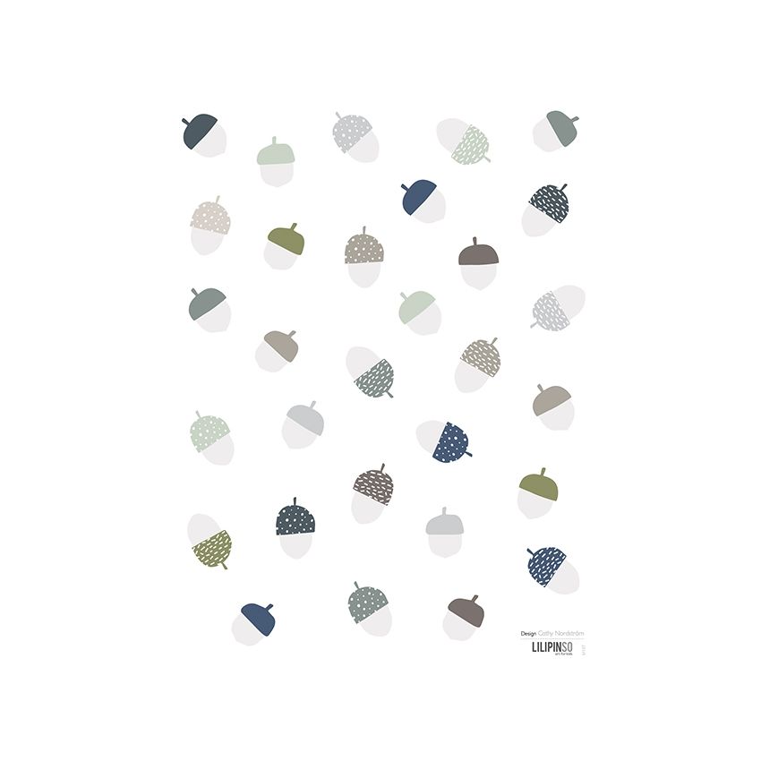 Lilipinso - Wandsticker Kleine Nüsschen