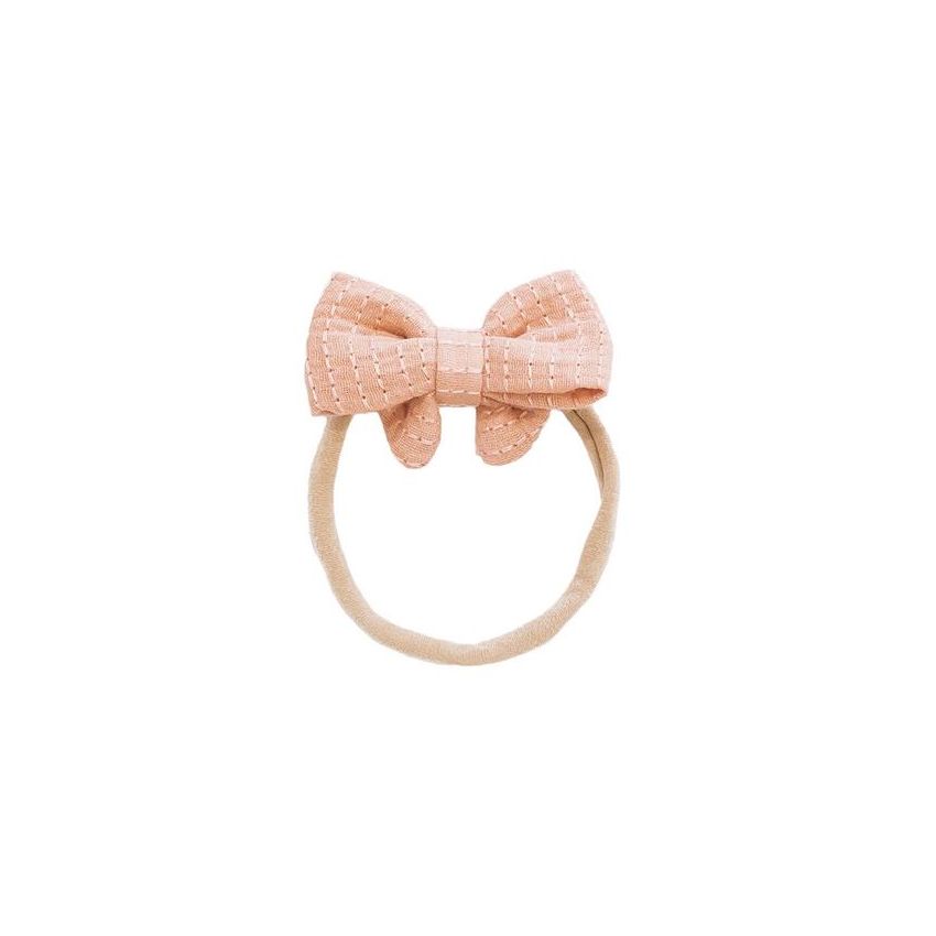 Mrs Ertha - Stirnband Stripe Coral