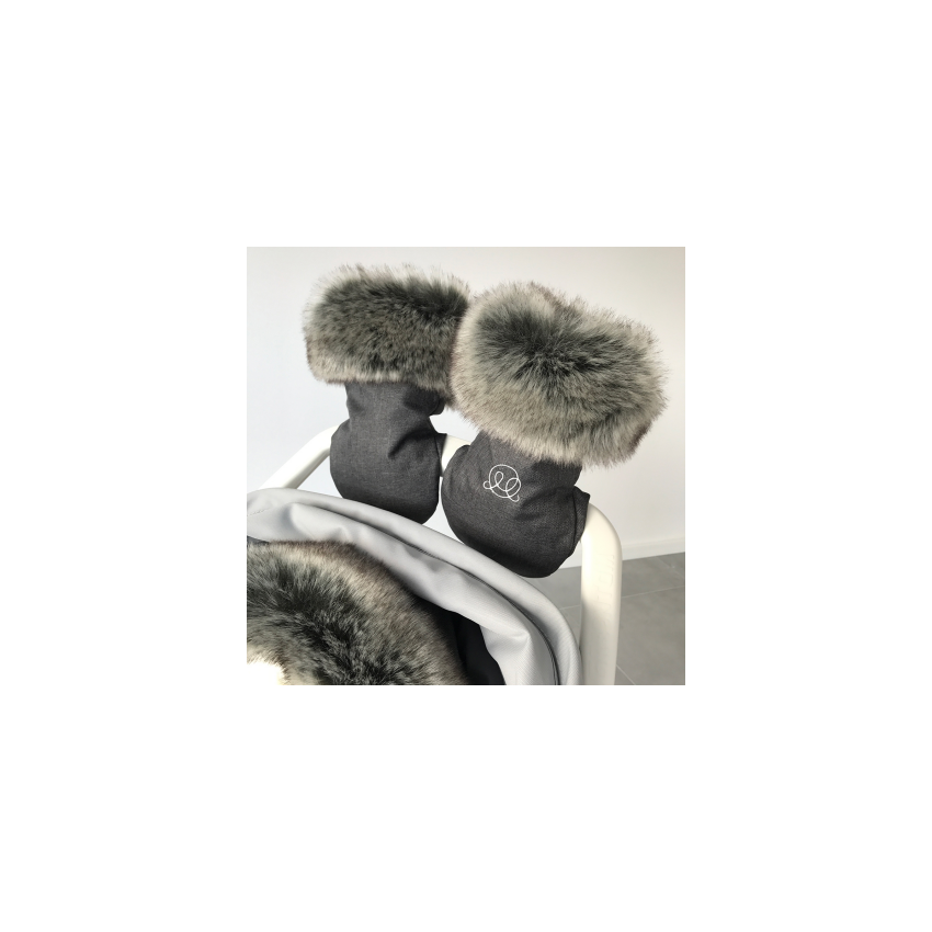 Maylily - Schiebehandschuhe Graphit Stars