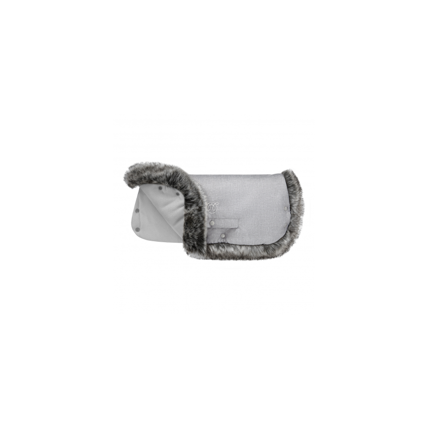 Maylily - Schiebemuff Hellgrau meliert