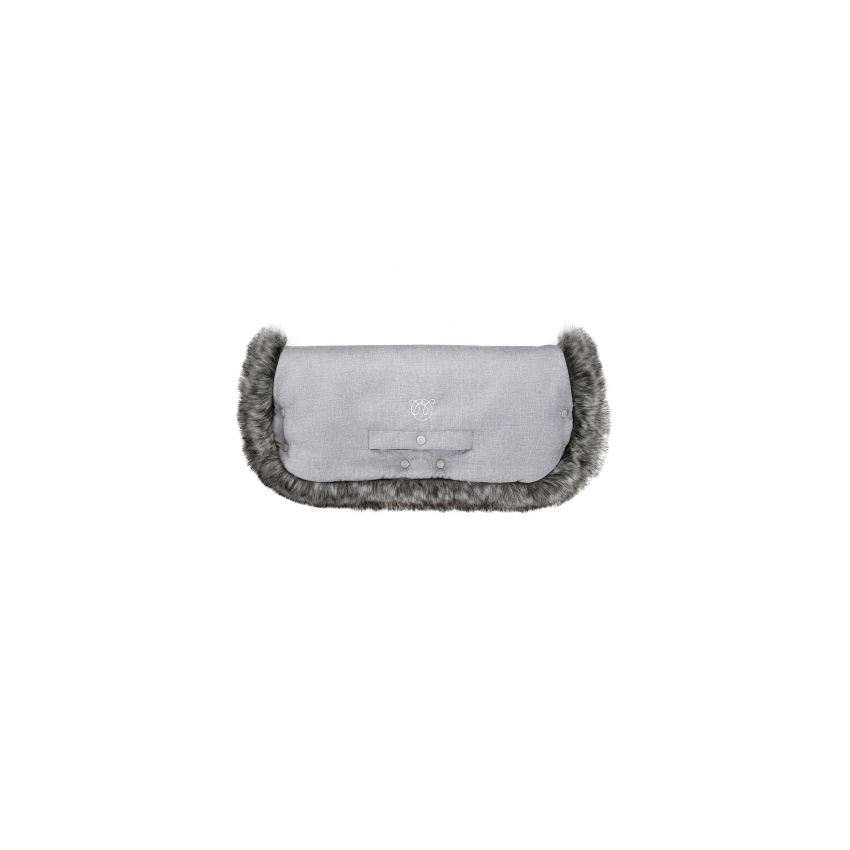 Maylily - Schiebemuff Hellgrau meliert