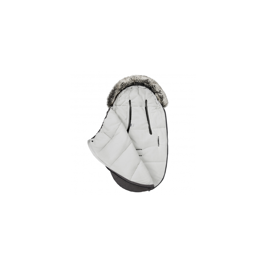 Maylily - Fusssack Graphit meliert