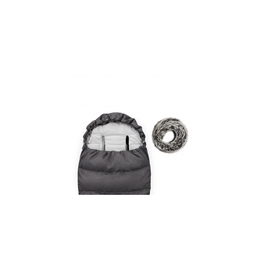 Maylily - Fusssack Graphit meliert