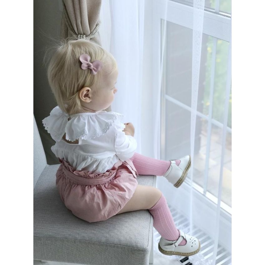 Oh my mini - 3er Set Haarclips Ledermäschchen