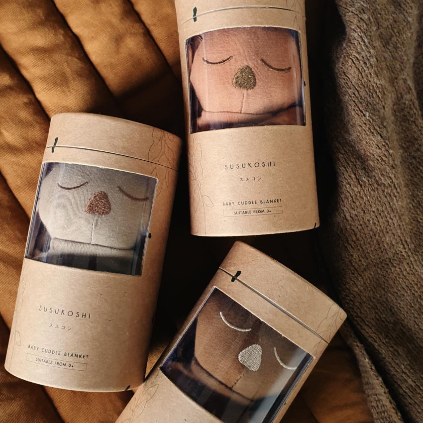 Susukoshi - Kuscheltuch Koala Milk Tea