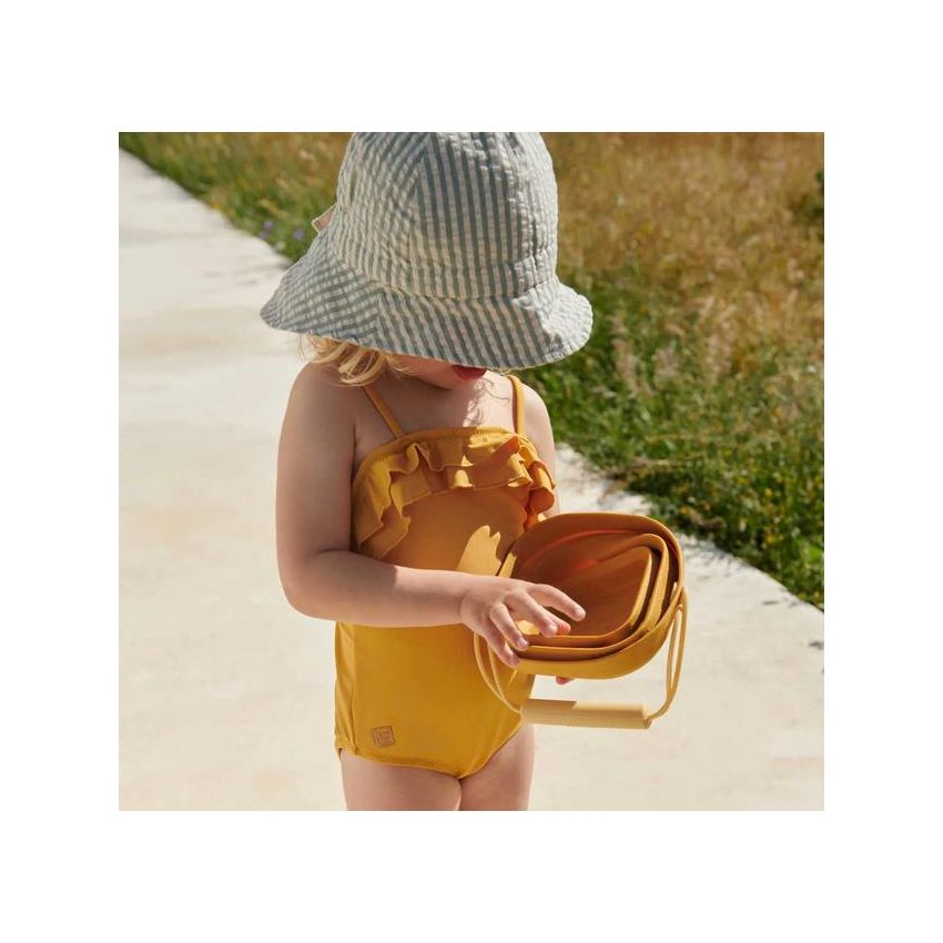 LIEWOOD - Sunneva Sonnenhut Streifen Peppermint White