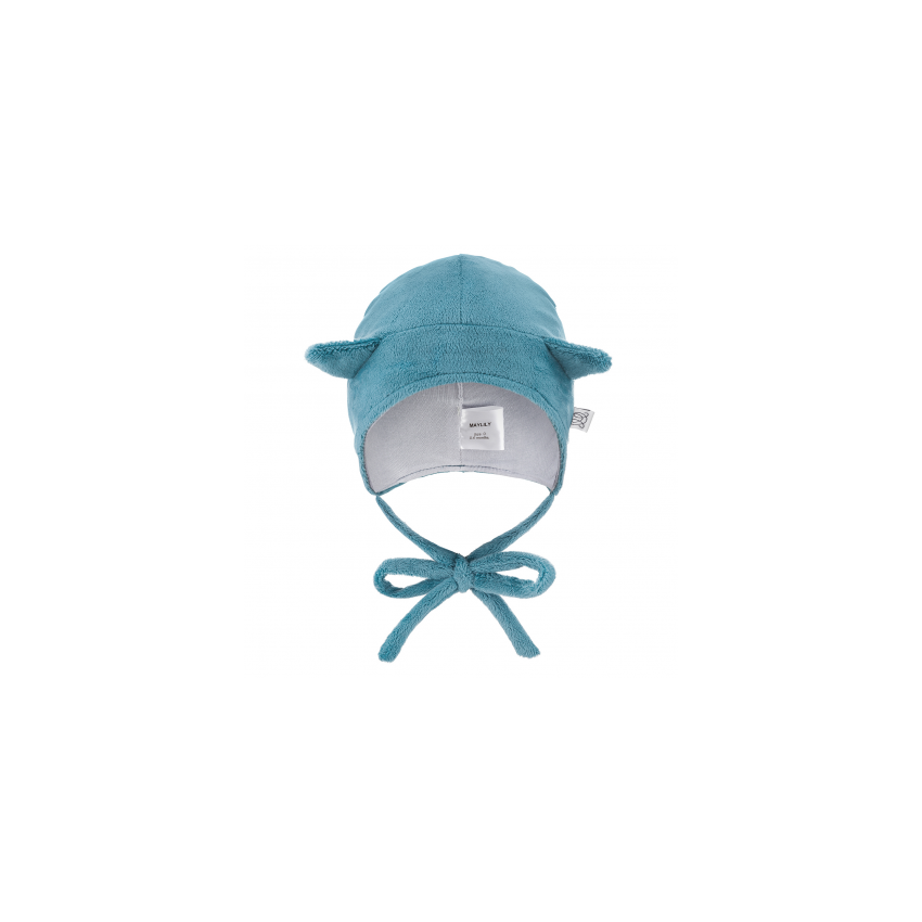 Maylily - Wintermütze Supercat Minky Sea Blue