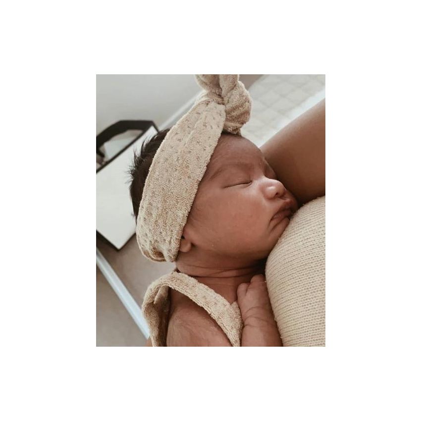 Susukoshi - Stirnband Teddy Plüsch Erde