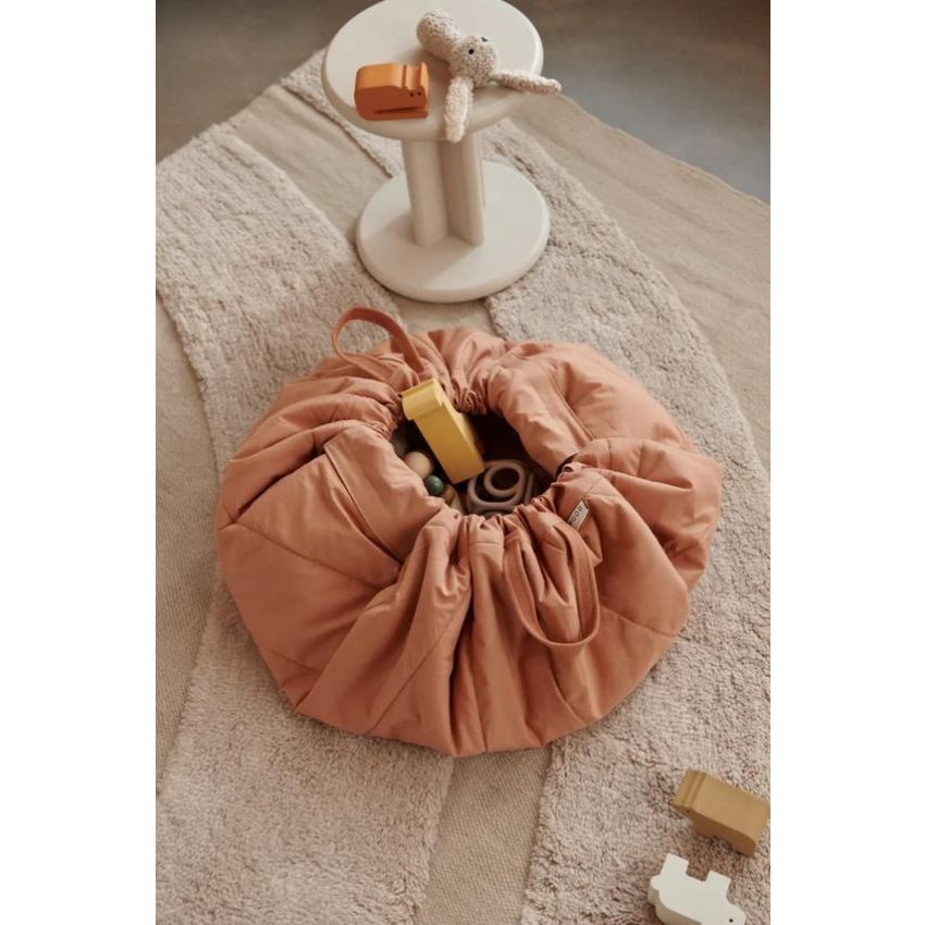 LIEWOOD - Svende Spielteppich Aufbewahrungssack Rose Stripe