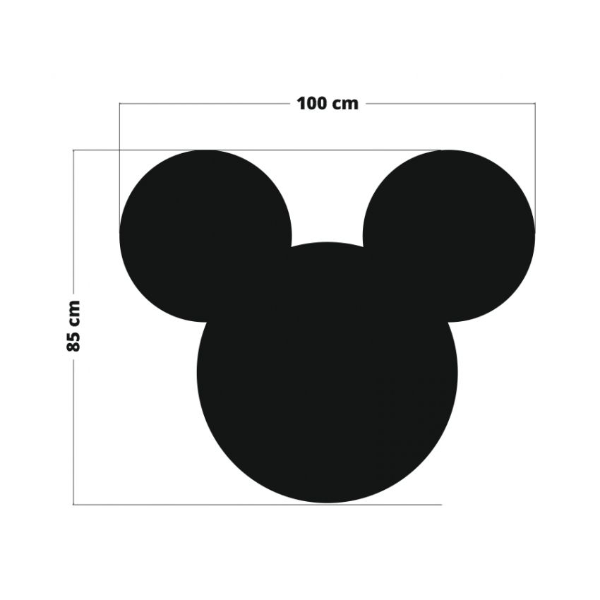 YokoDesign - Kreidetafel Folie Mickey Mouse