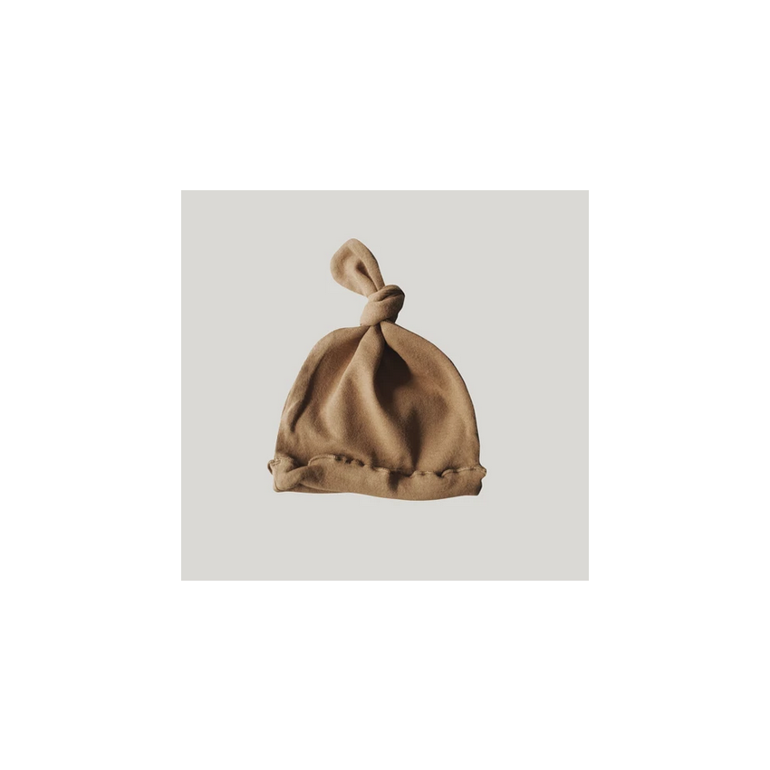 Susukoshi - Knoten Beanie Taupe