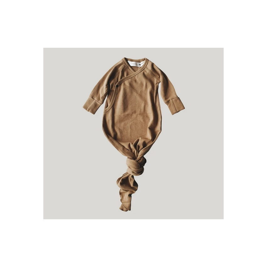 Susukoshi - Strampelbody Kimono Taupe