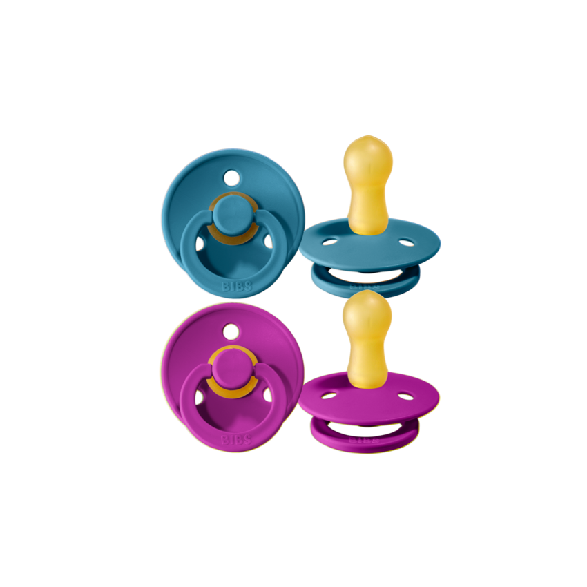 BIBS - Dark Teal / Orchide Gr. 2