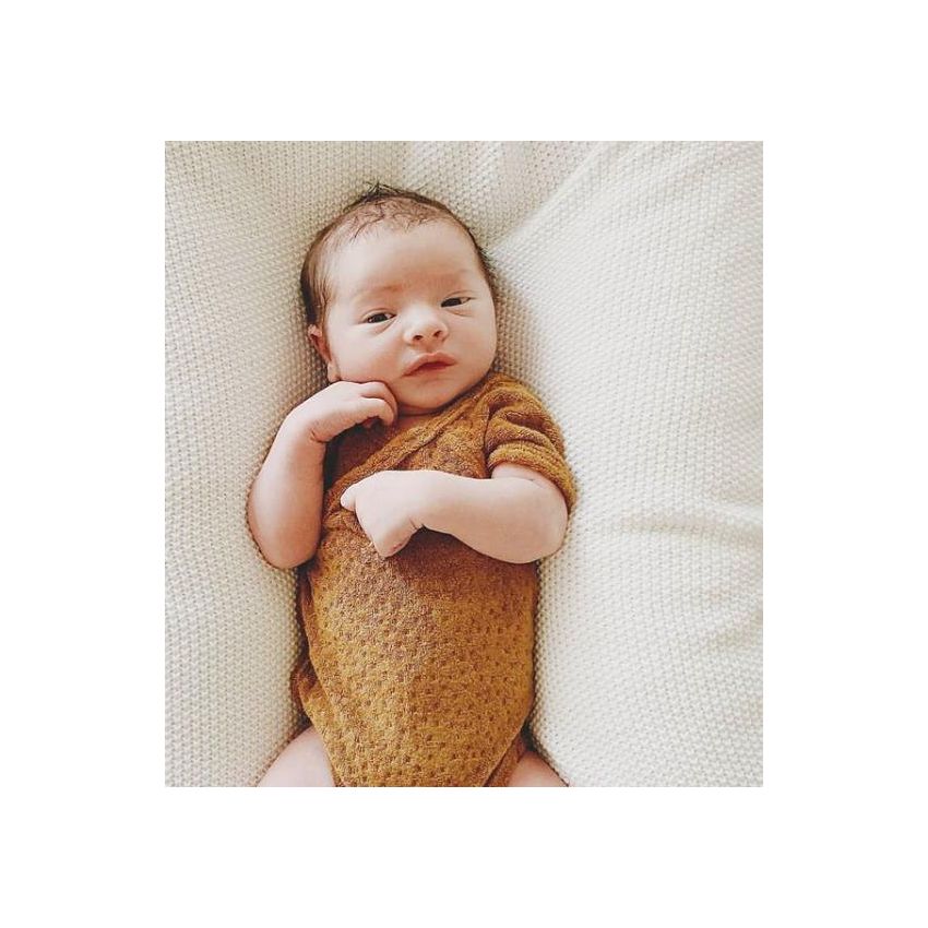 Susukoshi - Wickelbody Teddy - Mikrofrottee Sand