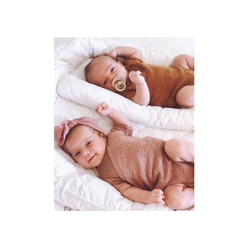 Susukoshi - Wickelbody Teddy - Mikrofrottee Sand