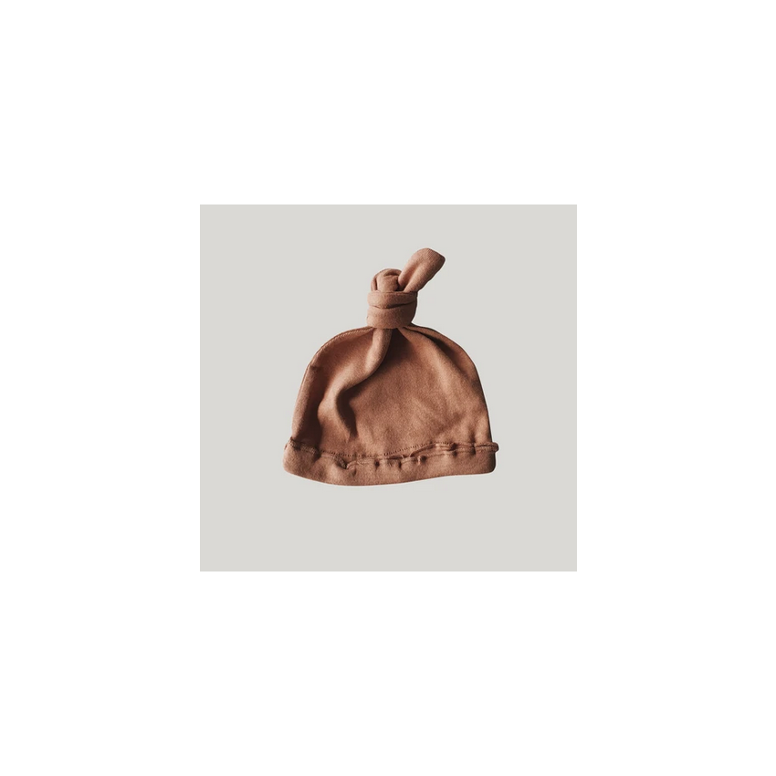 Susukoshi - Knoten Beanie Terracotta