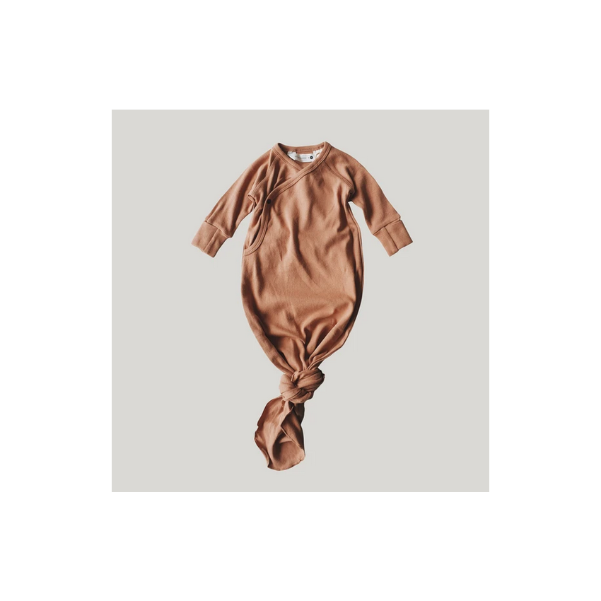 Susukoshi - Strampelbody Kimono Terracotta