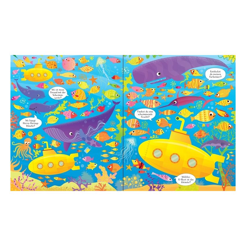 Usborne Verlag - Tierisch was los! Im Meer