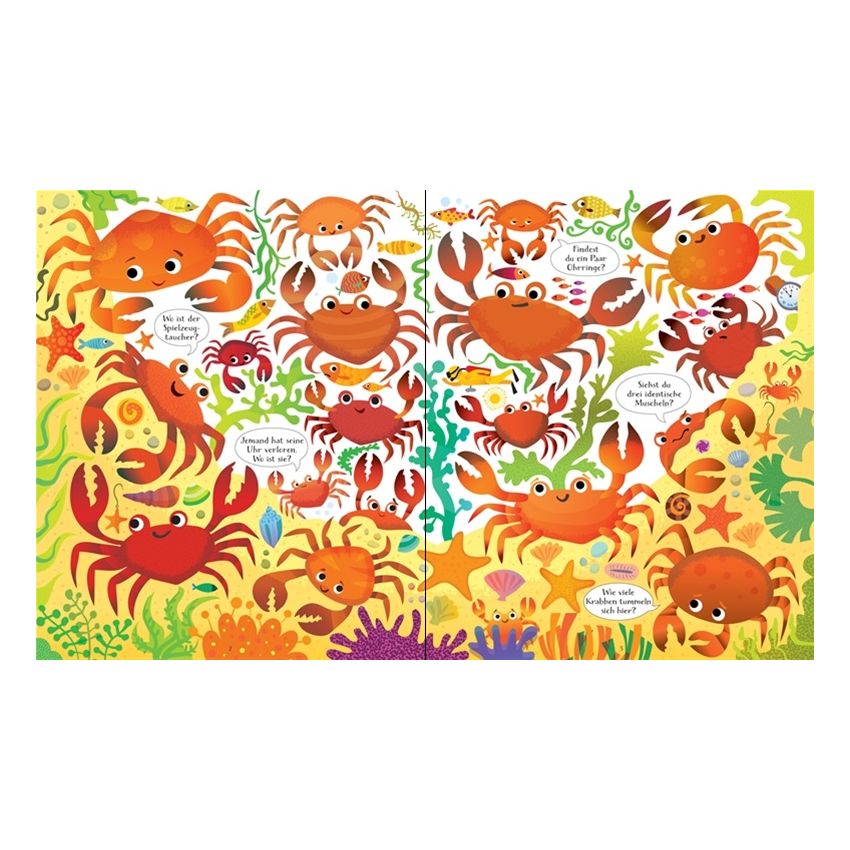 Usborne Verlag - Tierisch was los! Im Meer