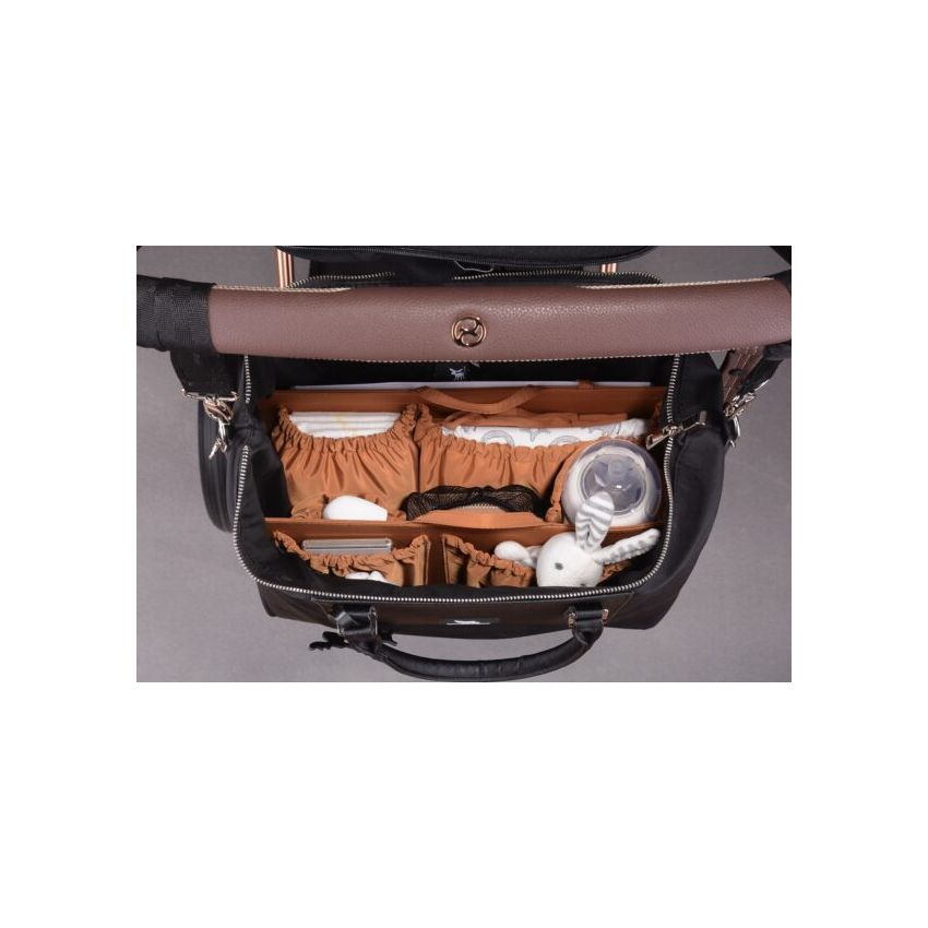 Cottonmoose - Wickeltaschen Organisator Black