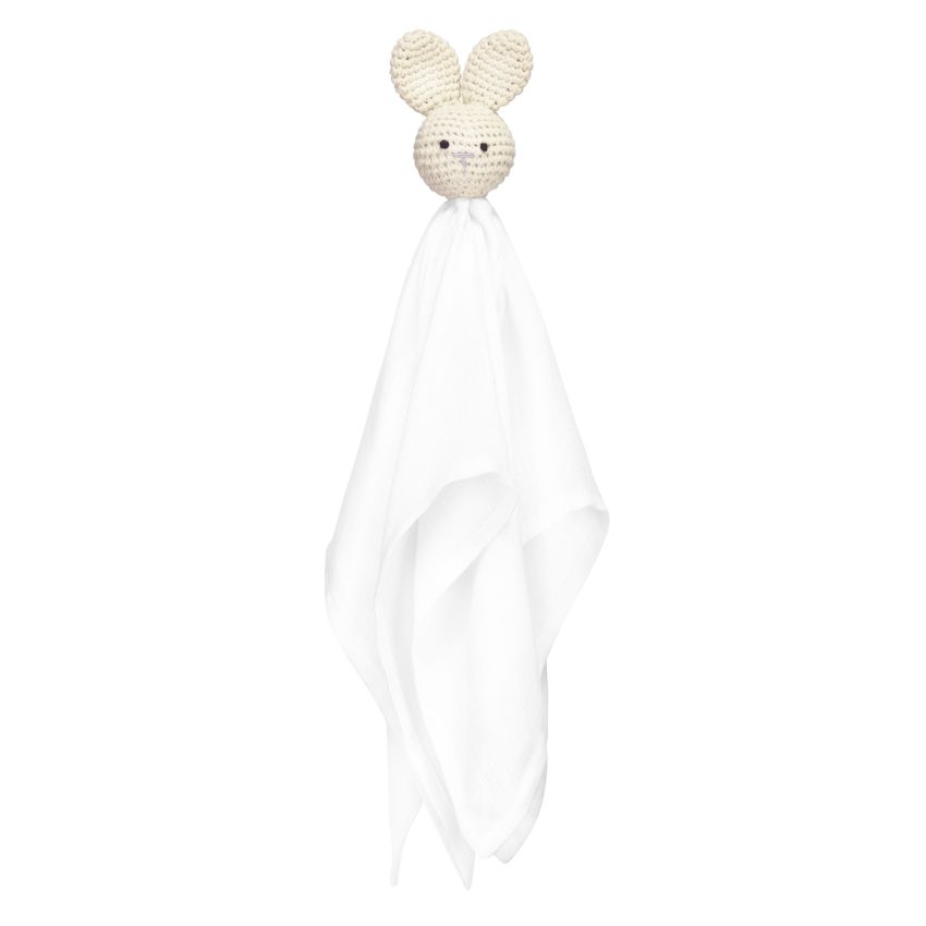 Maylily - Kuschel Muslintuch Bunny creme