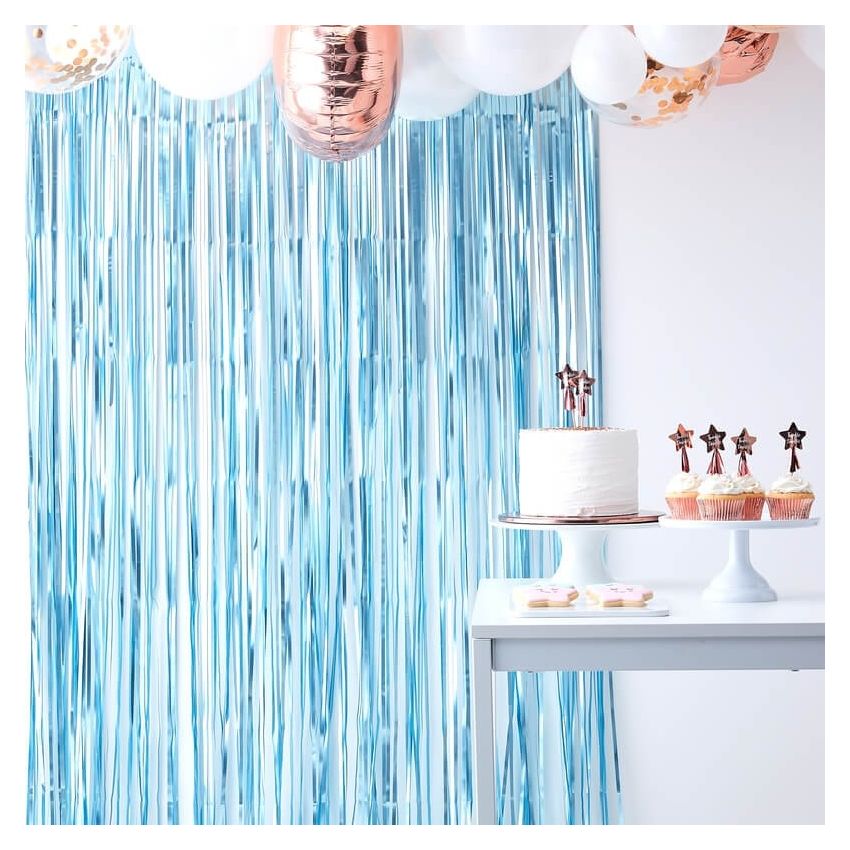 Ginger Ray - Fotovorhang Photobooth Blau Twinkle Twinkle