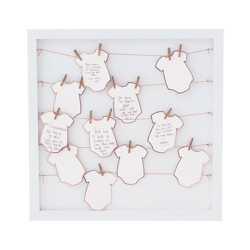 Ginger Ray - Babyshower Gästebuch- Rahmen Twinkle Twinkle