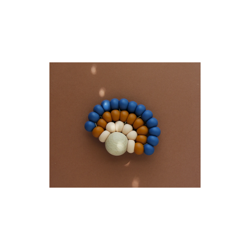 littleCHEW - Greifling Rainbow Twill