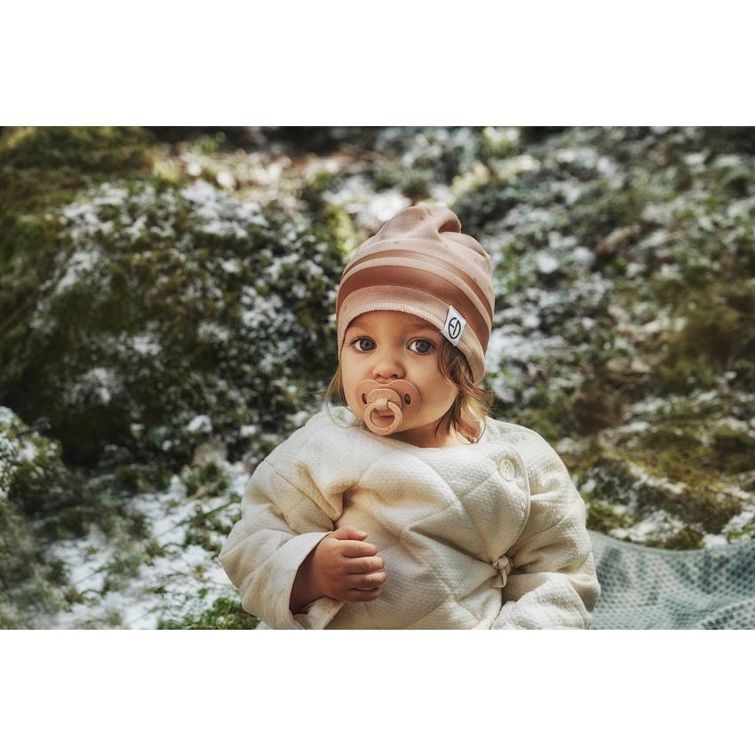 Elodie - Winter Beanie Northern Star Terracotta