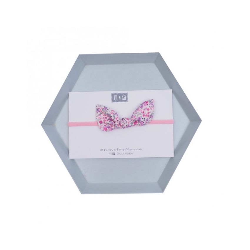 Ul & Ka - Haarband mini Pink Flowers