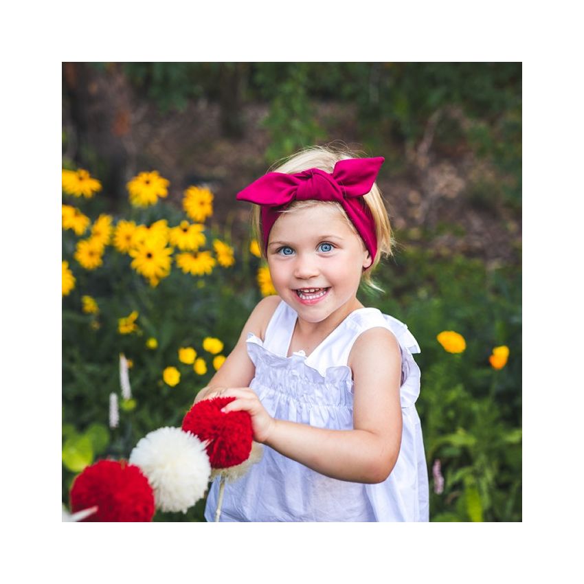 Ul & Ka - Haarband Amaranth