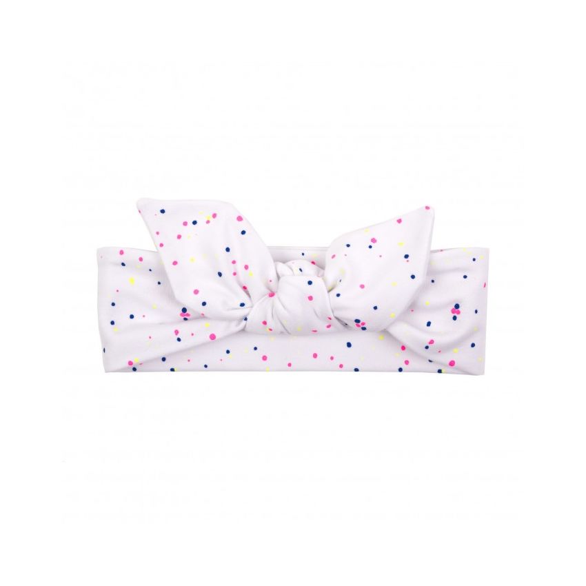 Ul & Ka - Haarband White with Spots