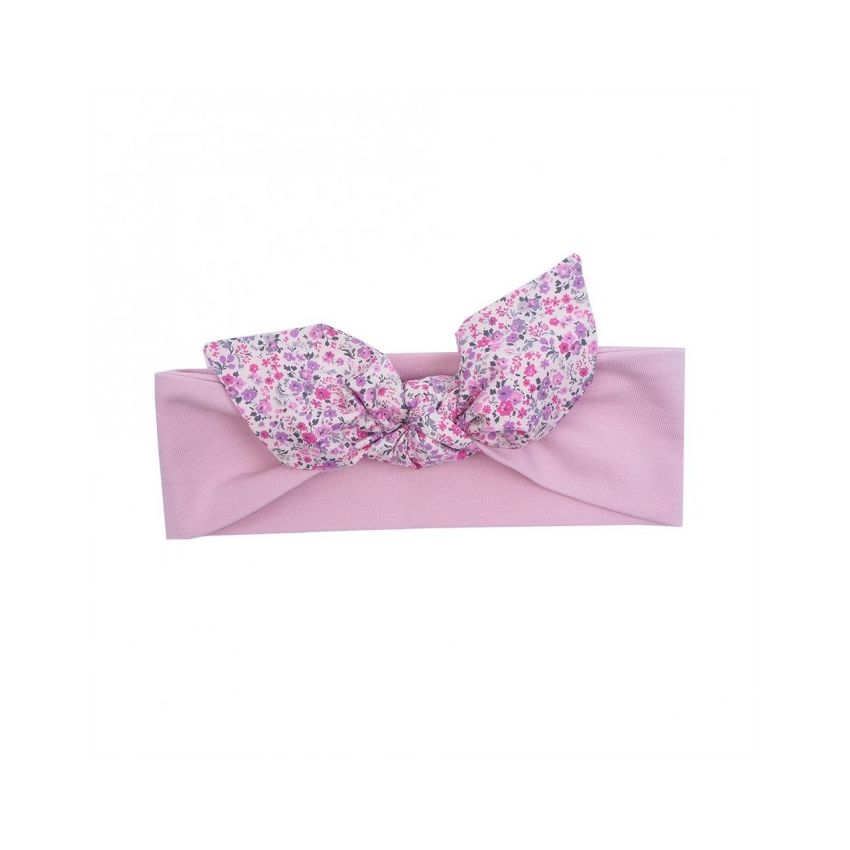 Ul & Ka - Haarband Powder Pink & Flowers